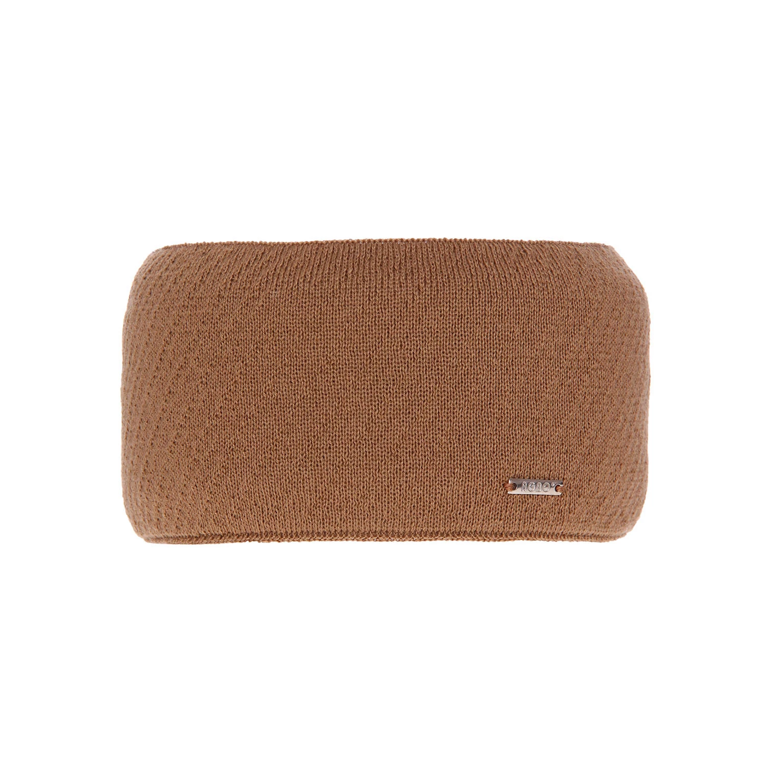 Opaska zimowa damska, camel, z wełną merino Katrina