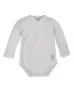 Body Baby Niemowlęce Kopertowe DR Natural Waffel - White