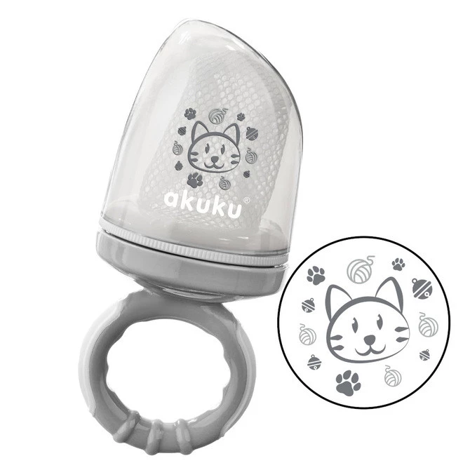 Akuku Siateczka Do Podawania Pokarmu Gryzak - Kotek