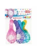 Metaliczne Balony Baby Shower - kolorowe