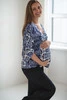 Bluzka ciążowa i do karmienia Bahama Mama print Azul