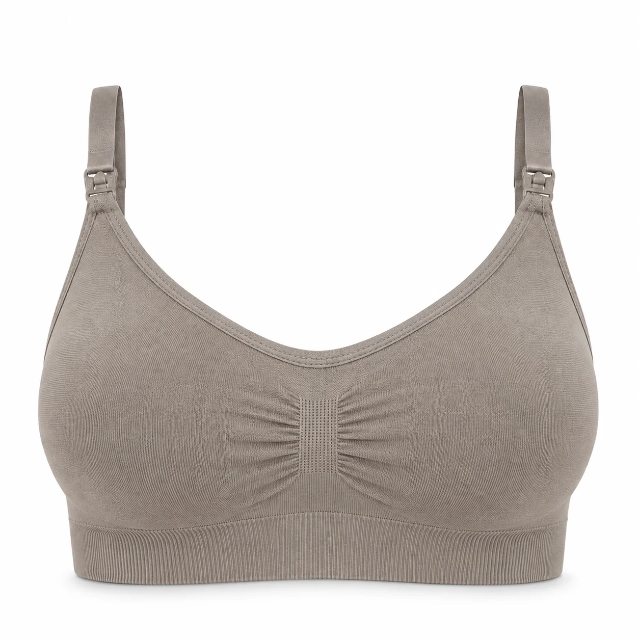 Biustonosz Bezszwowy do Karmienia Skin Flow - Gray