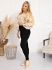 Legginsy Damskie Ocieplane futerkiem - Tina
