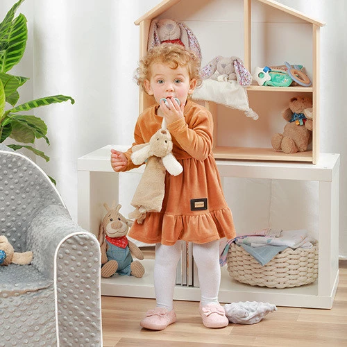 Babyono Przytulanka Z Zawieszką Do Smoczka DOG WILLY