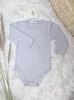 Body Niemowlęce Z Długim Rękawkiem - Colour Szary