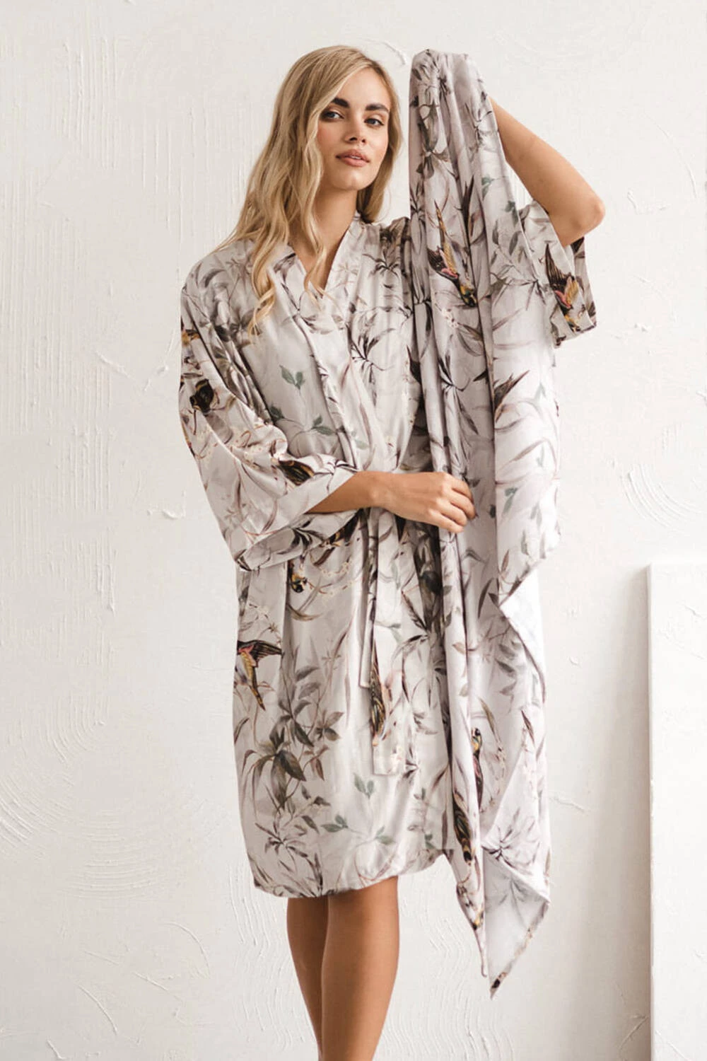 Szlafrok ciążowy bambusowy Thailand