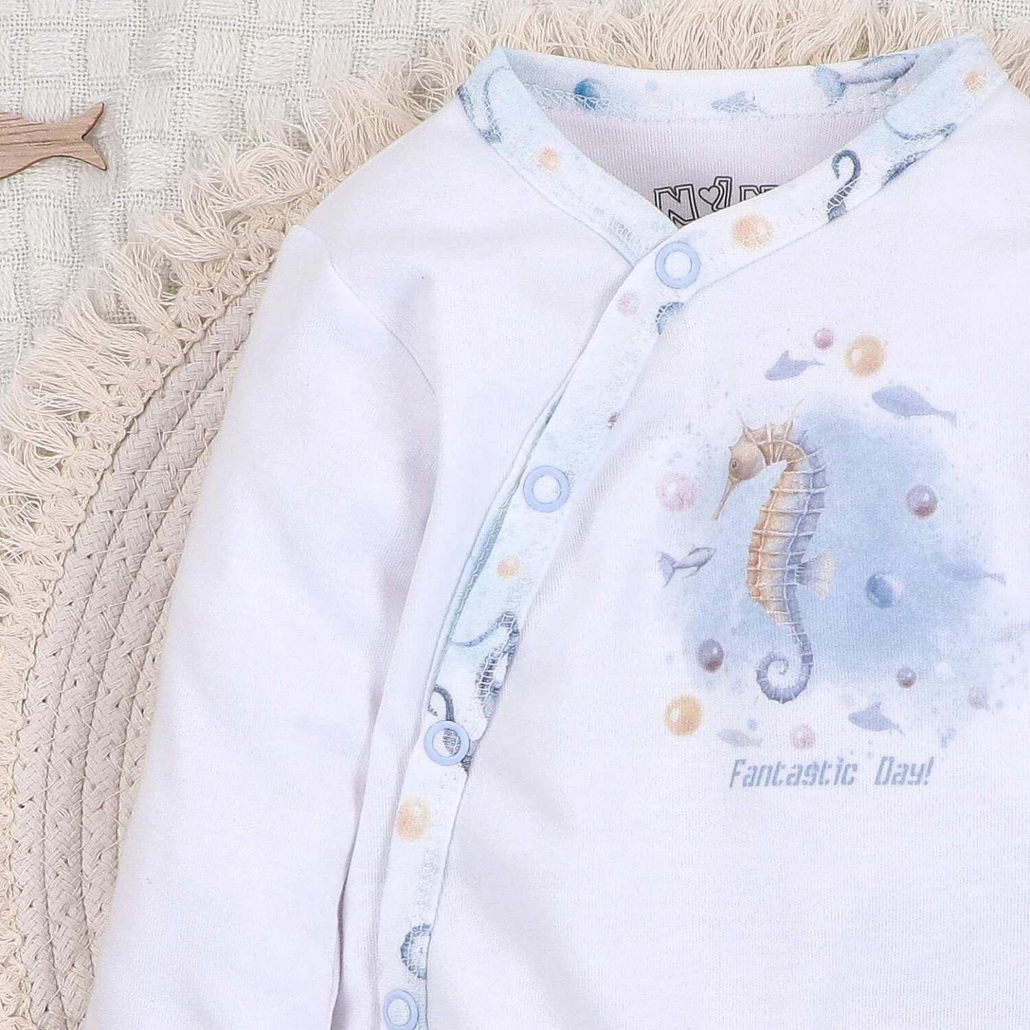 Body kopertowe SEA OF JOY z bawełny organicznej