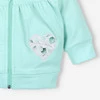 Bluza dresowa Aromatyczne Listki z bawełny organicznej dla dziewczynki