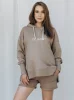 Oh, BABY! bluza ciążowa oversize kawa