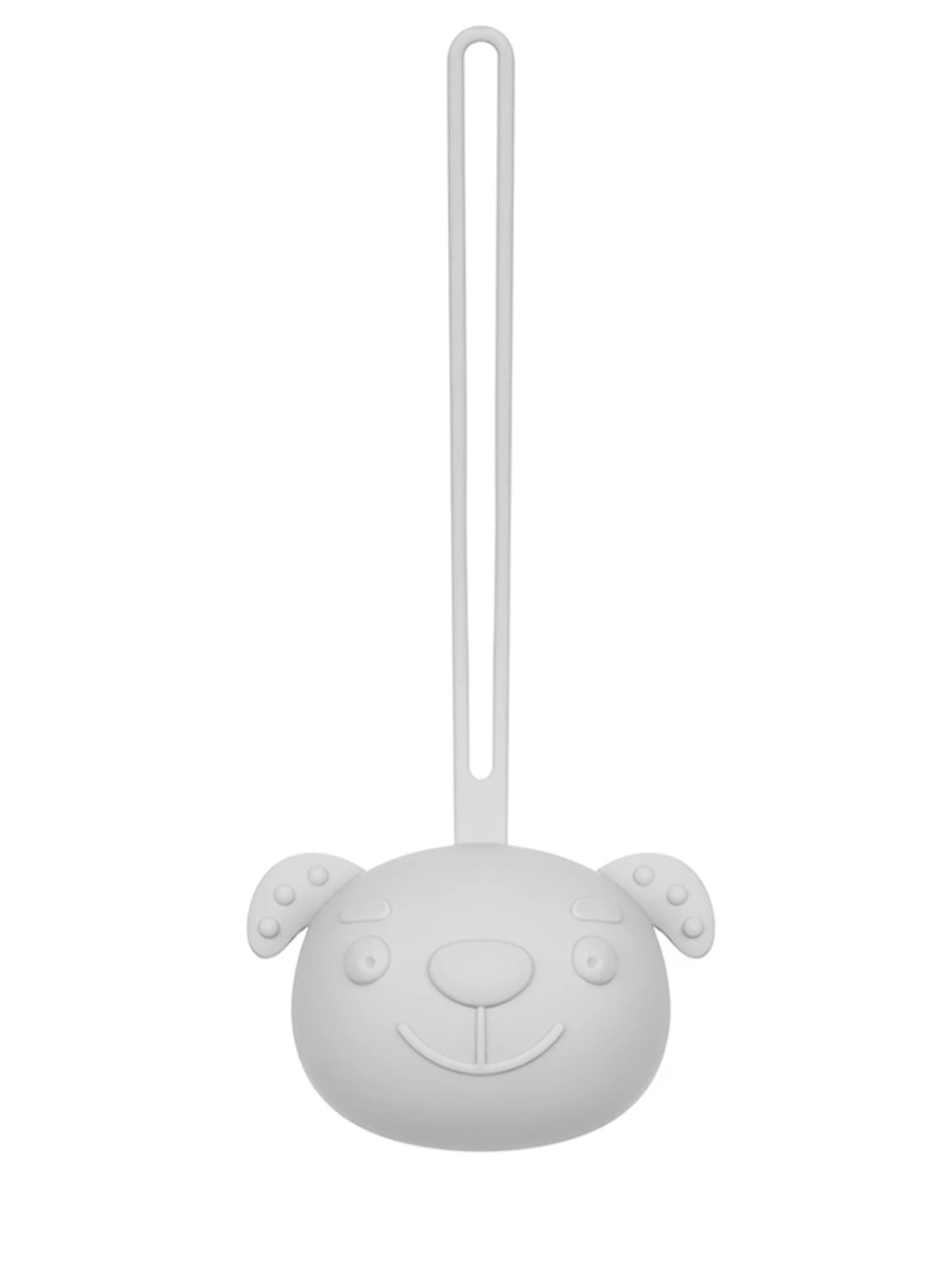 Akuku Silikonowy pojemnik na smoczek - szary