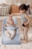 BABYBJORN - leżaczek BALANCE SOFT MESH - Niebieski/Biały