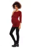 BLUZA DO KARMIENIA NA CIĄŻE TUNIKA BORDO
