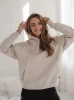 Bluza ciążowa i do karmienia Motherhood oversize latte melange