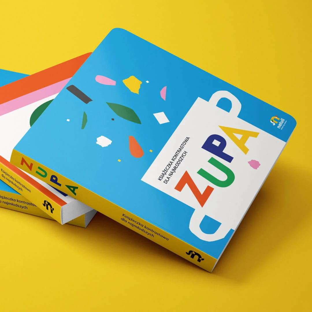 Książeczka kontrastowa- Zupa