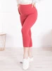 Legginsy Ciążowe Rybaczki - Karmin