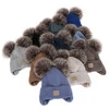 Czapka zimowa dla chłopca, camel, 100% wełniana merino, podszyta wełnianym polarem, Tambor