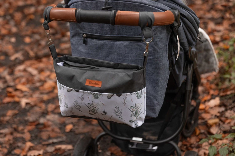 Sensillo Organizer Do Wózka Szary Żurawie