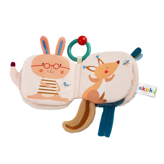 Akuku Książeczka Sensoryczna - Jeżyk