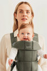 Nosidełko BABYBJORN MINI Woven – Ciemnozielone