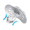 Smoczek dynamiczny Lovi Stardust Blue 0-3m