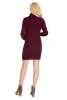 SWETER SUKIENKA WARKOCZE BORDO