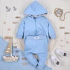 Bluza Dresowa Z Kapturem Sea Of Joy Z Bawełny Organicznej Niebieski