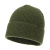 Czapka zimowa męska, khaki, z wełną merino, Korins