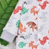 Pajac niemowlęcy Fun Origami z bawełny organicznej