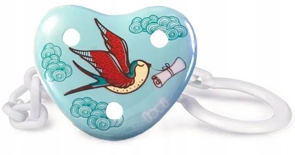 Smoczek Lovi + łańcuszek Folky 6-18m