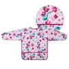Babyono Śliniak Z Długim Rękawem Floral