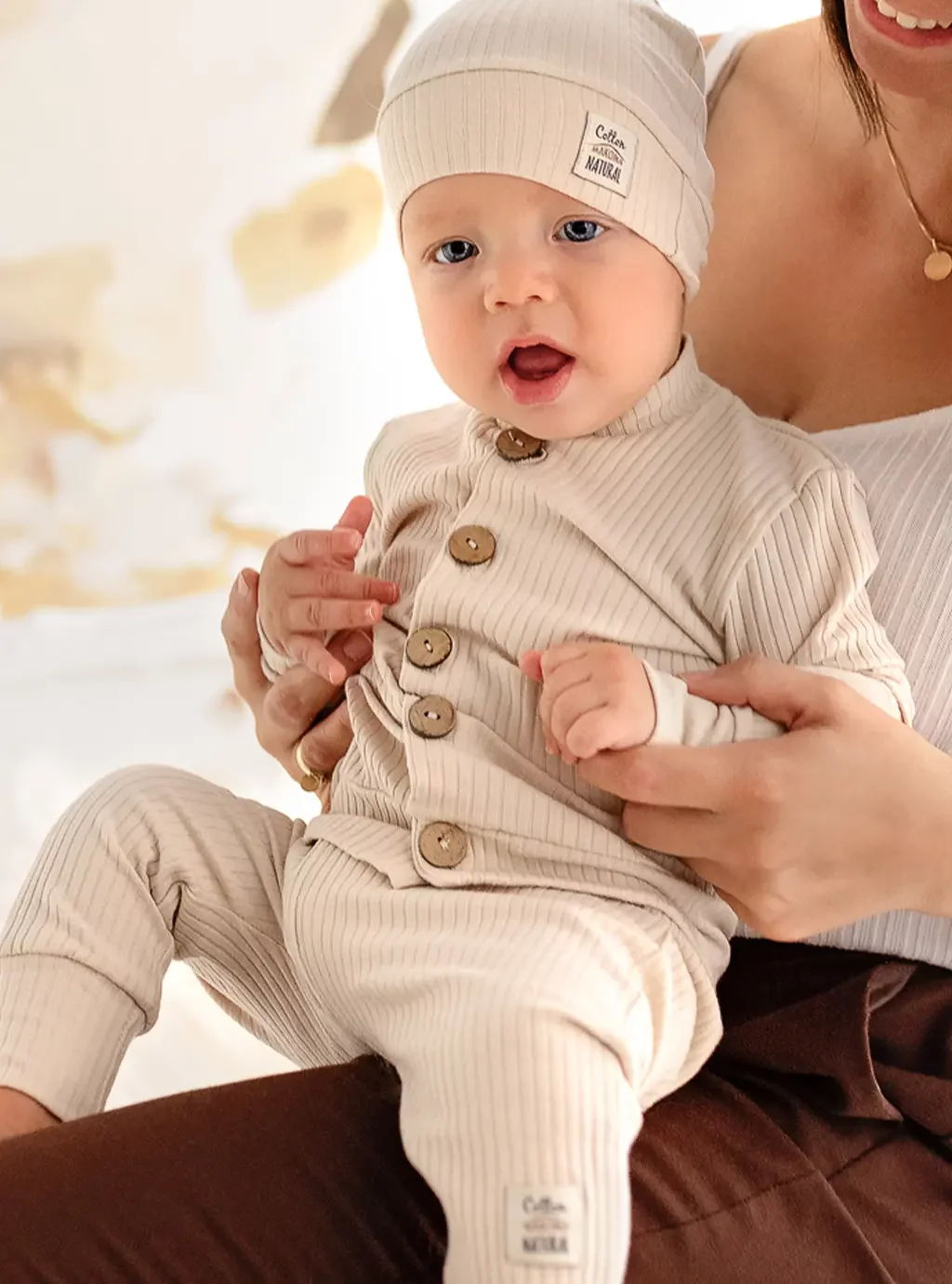 Bluza Niemowlęca Natural Harmony - Beige