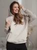 Bluza ciążowa i do karmienia Motherhood oversize latte melange