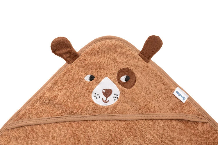 Sensillo Okrycie Kąpielowe 90x90 Piesek Brązowy