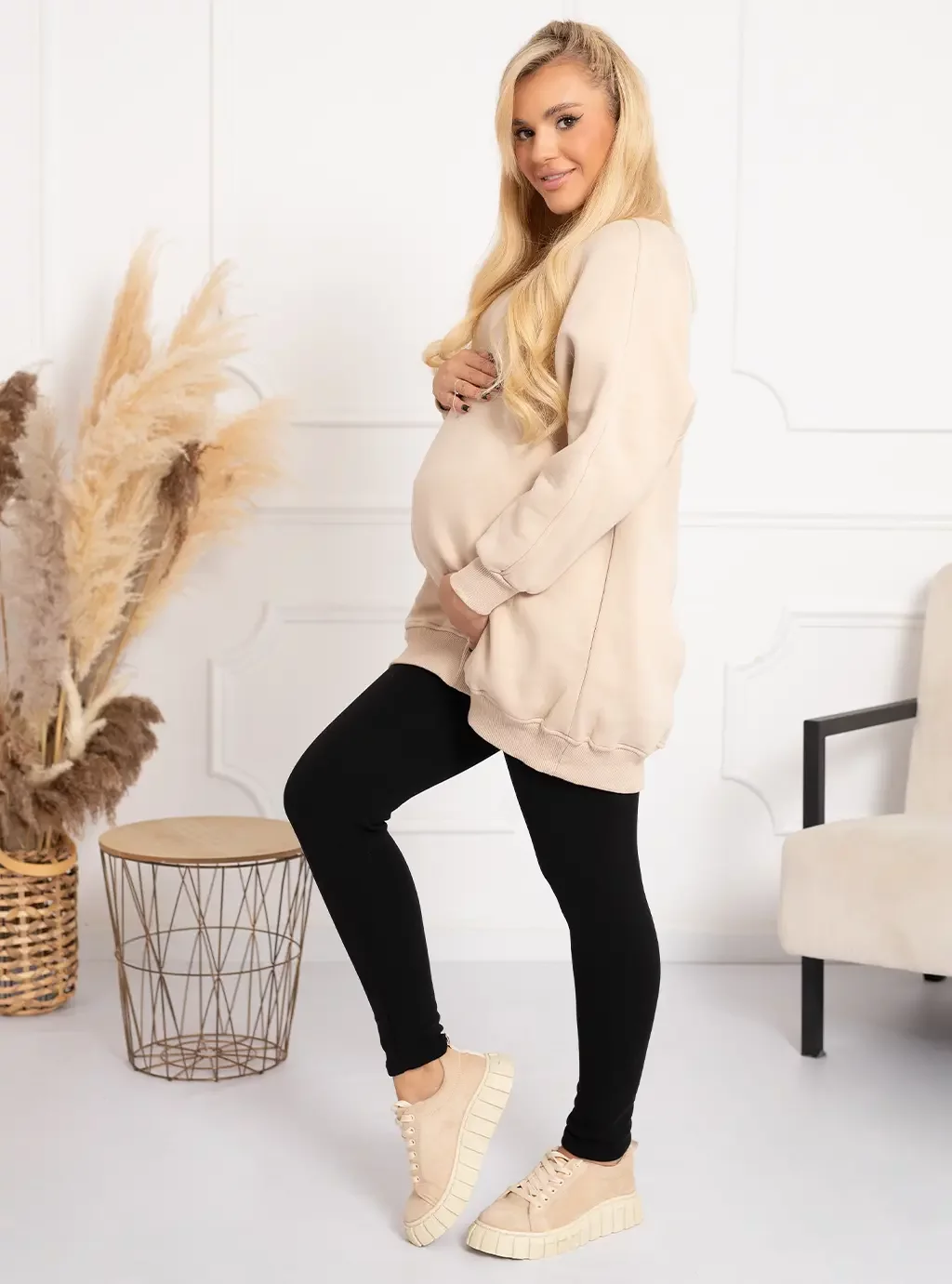 Bluza ocieplana Lim - Beige