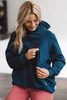Bluza ciążowa i do karmienia Motherhood oversize poseidon