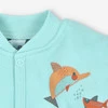 Bluza niemowlęca Morskie Zwierzątka z bawełny organicznej dla chłopca