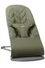 BABYBJORN - leżaczek BLISS Woven, Petal Quilt, Ciemnozielony