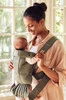 Nosidełko BABYBJORN MINI Woven – Ciemnozielone
