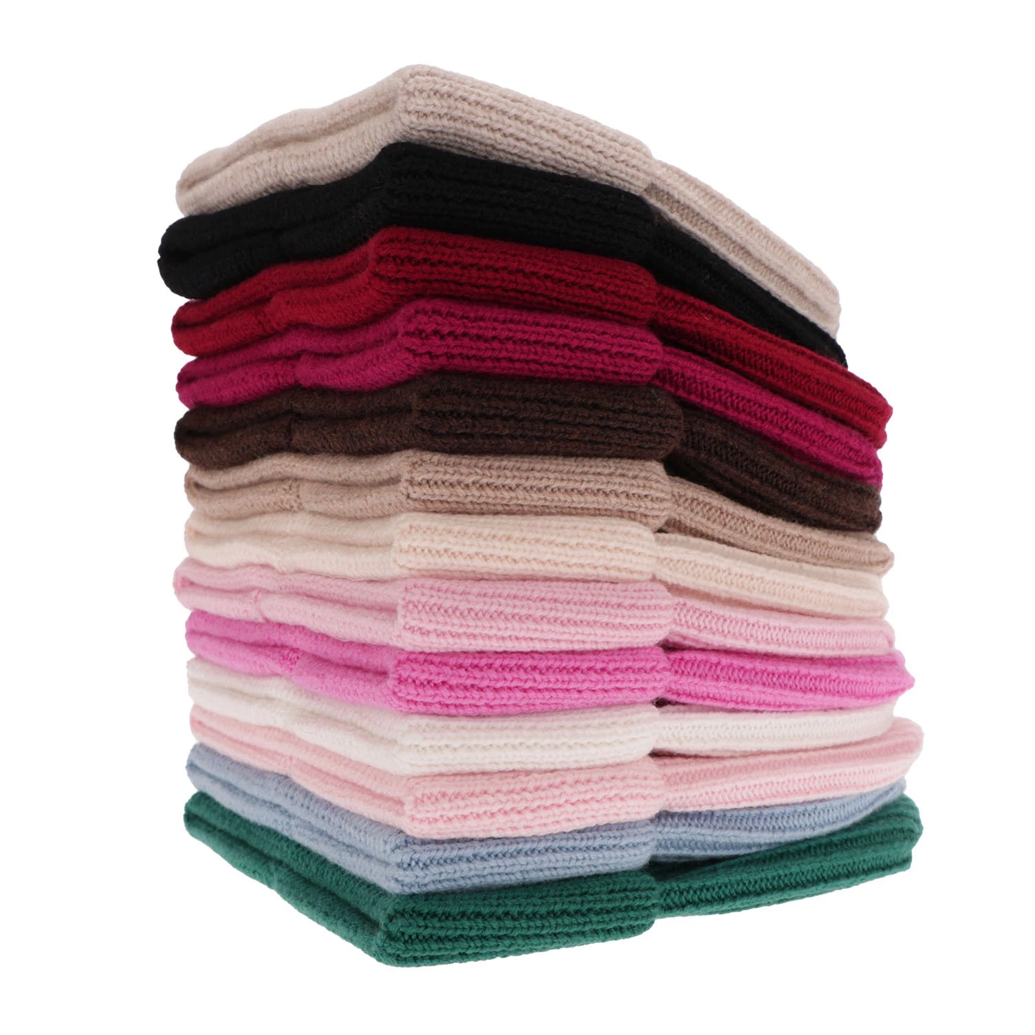 Czapka zimowa damska, camel, 100% wełniana merino Isla