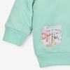 Bluza dresowa BICYCLE z bawełny organicznej dla dziewczynki