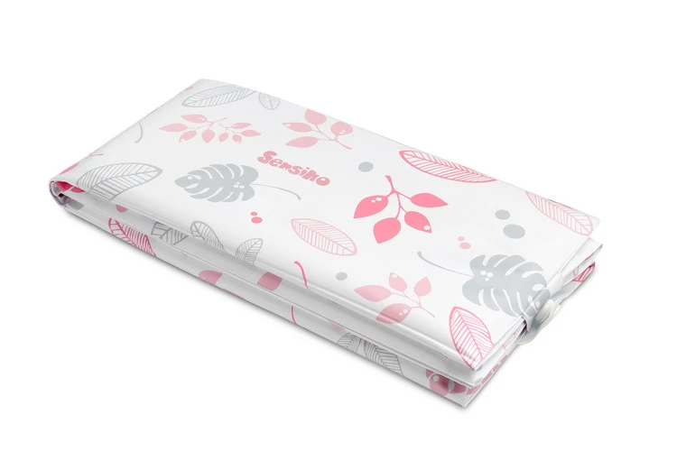 Sensillo Mata turystyczna/przewijak floral - różowy