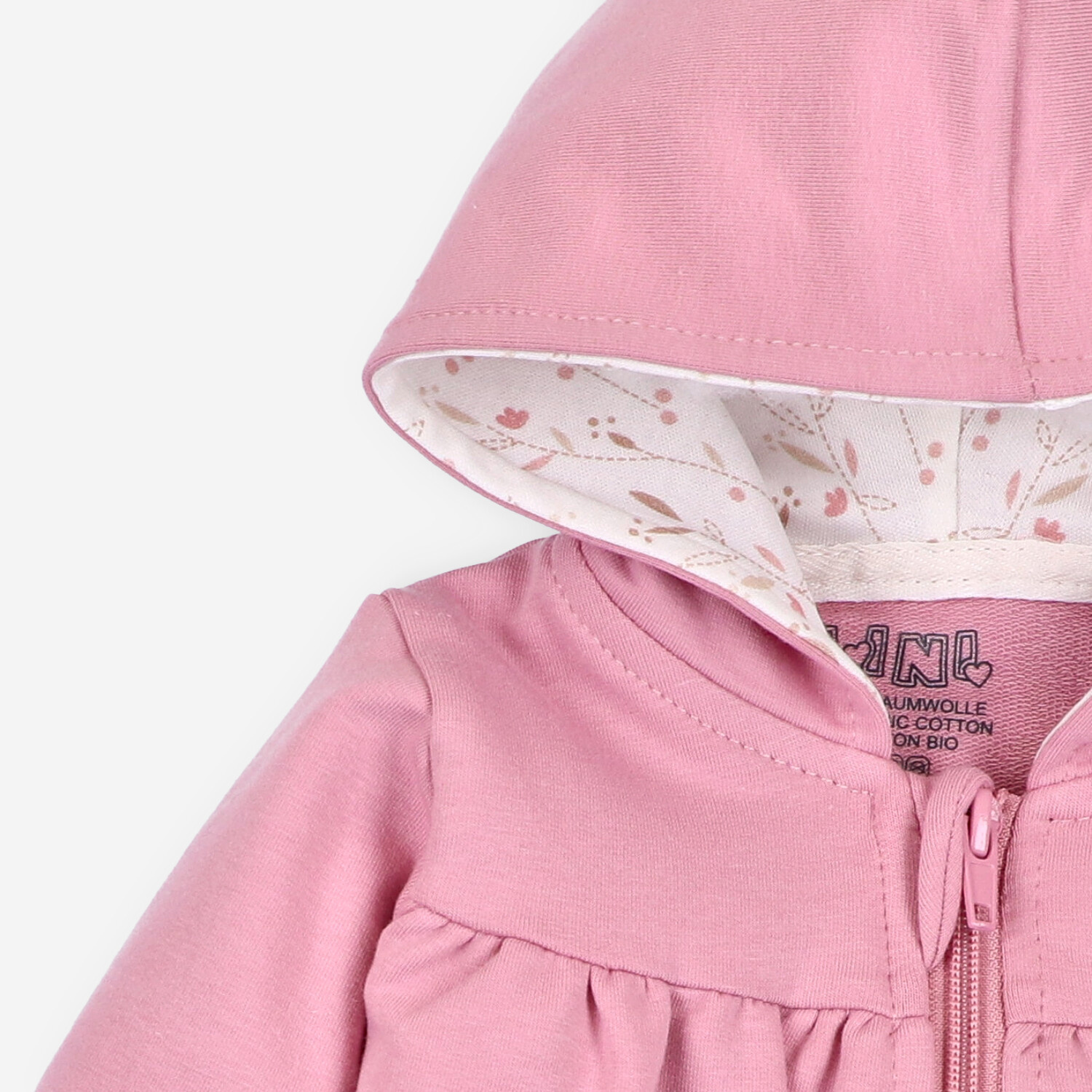 Bluza niemowlęca Pink Dreams z bawełny organicznej dla dziewczynki