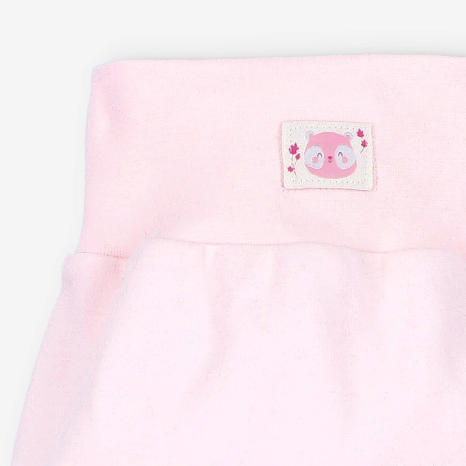 Półśpiochy Niemowlęce Wesoła Panda Z Bawełny Organicznej różowy