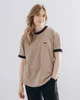 T-Shirt SHE kawa z czarnym