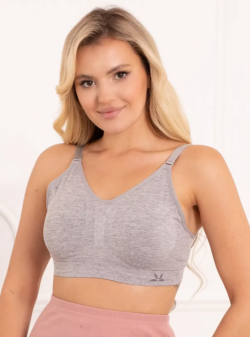 Biustonosz sportowy Barundi - szary