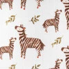 PIELUSZKA BAMBUSOWA 75X75 ZEBRA