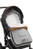 Sensillo Śpiworek Polar Do Wózka 95x40 Light Grey
