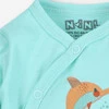 Body kopertowe MORSKIE ZWIERZĄTKA z bawełny organicznej dla chłopca