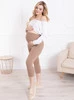 Legginsy Ciążowe Rybaczki - Camel