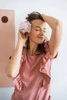 Bluzka do karmienia Milky Waves z krótkim rękawem herbal rose